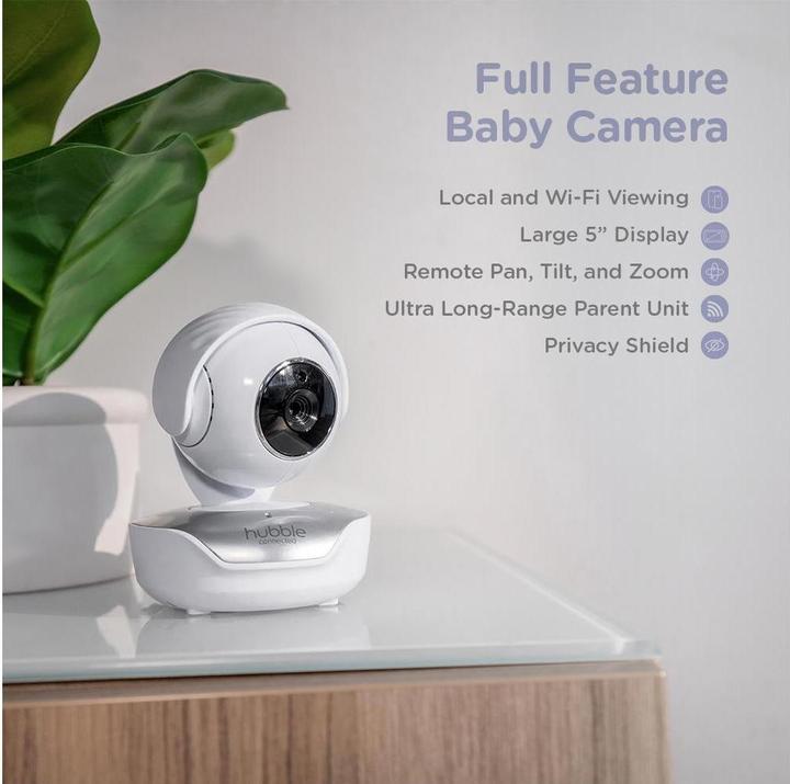 Actual product image Hubble Connected Nursery Pal Connect (Baby Monitor Audio, 300 m)