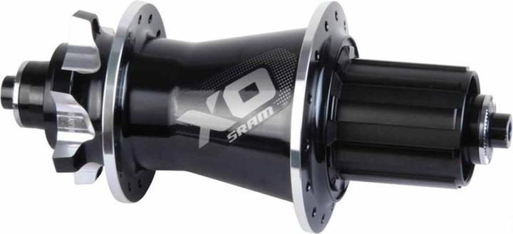 Sram Am X0 R Disc Qr/12 28h Blk/slv (Disc brake Center lock)