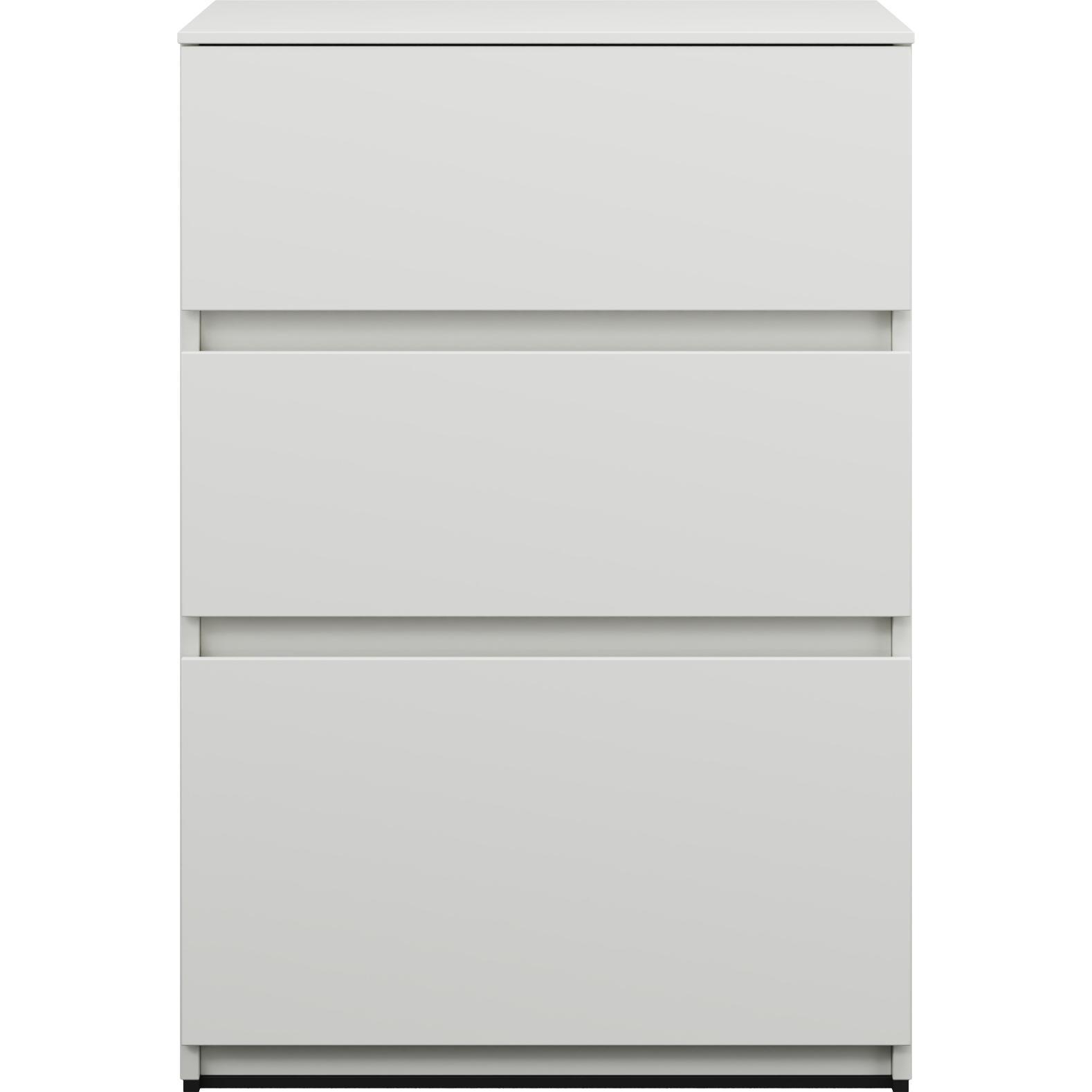 burgbad, Badezimmerschrank, Lin20 Unterschrank, 3 Auszüge in der Tiefe 487, 600x487x870mm, USIV060