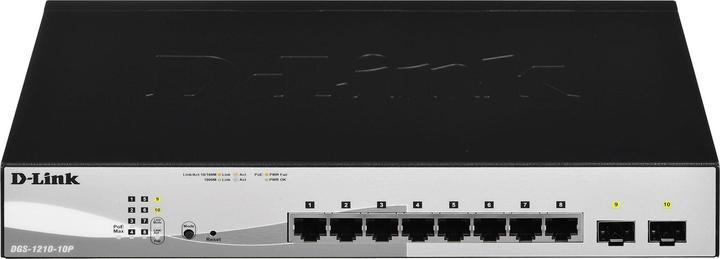 Produktbild D-Link Dgs-1210-10p (8 Ports)