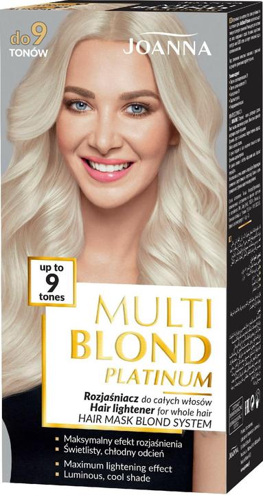 Produktbild Joanna Multiond Platinium Whole Hair Brightener Up To 9 Tones