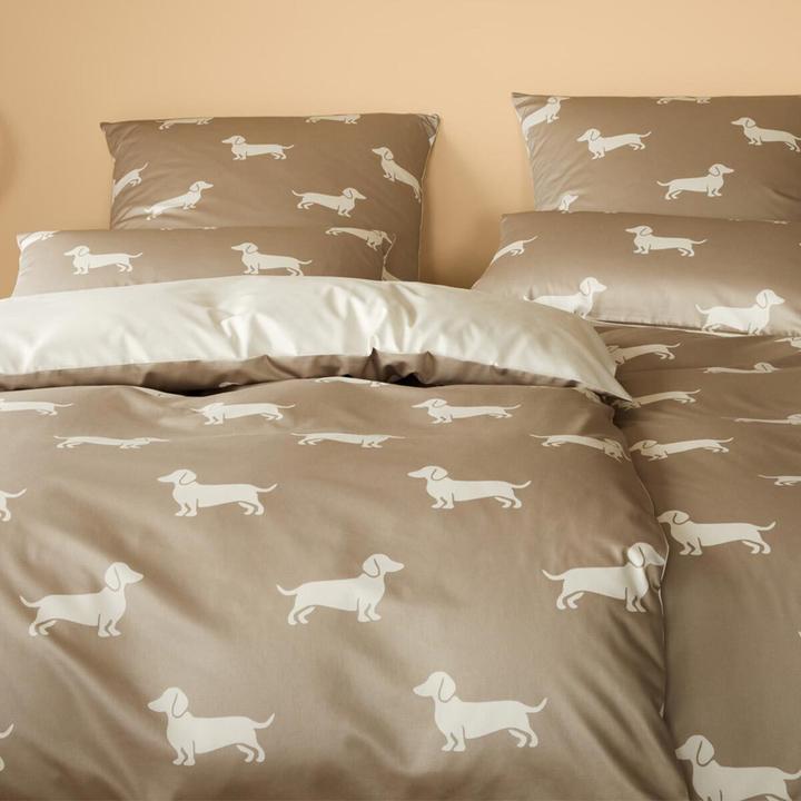 Actual product image Elegante Dogs (Pillowcase, 80x80 cm)