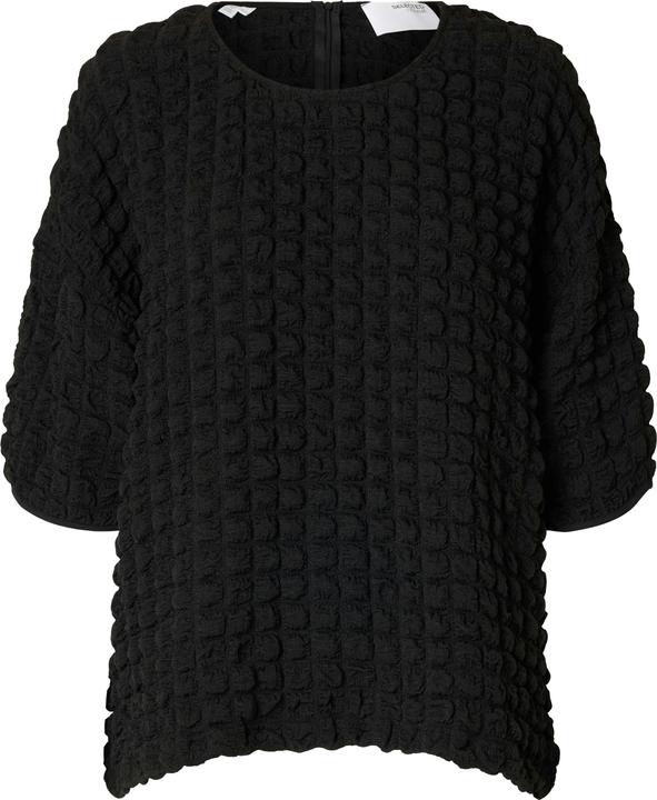 Immagine prodotto Selected Top strutturato con maniche a 3/4 (S)