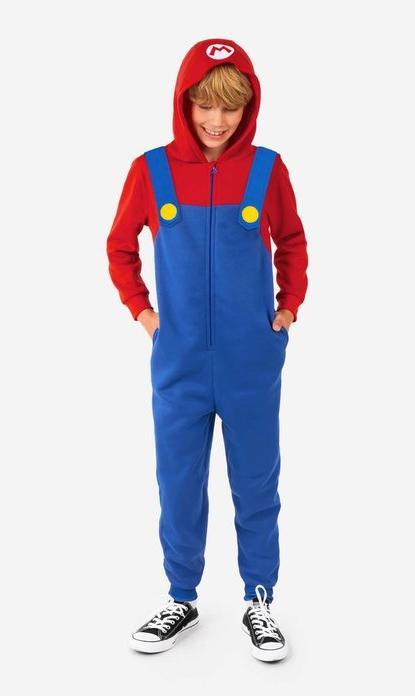 Actual product image OppoSuits Mario onesie for children (134, 140, 146, 152)