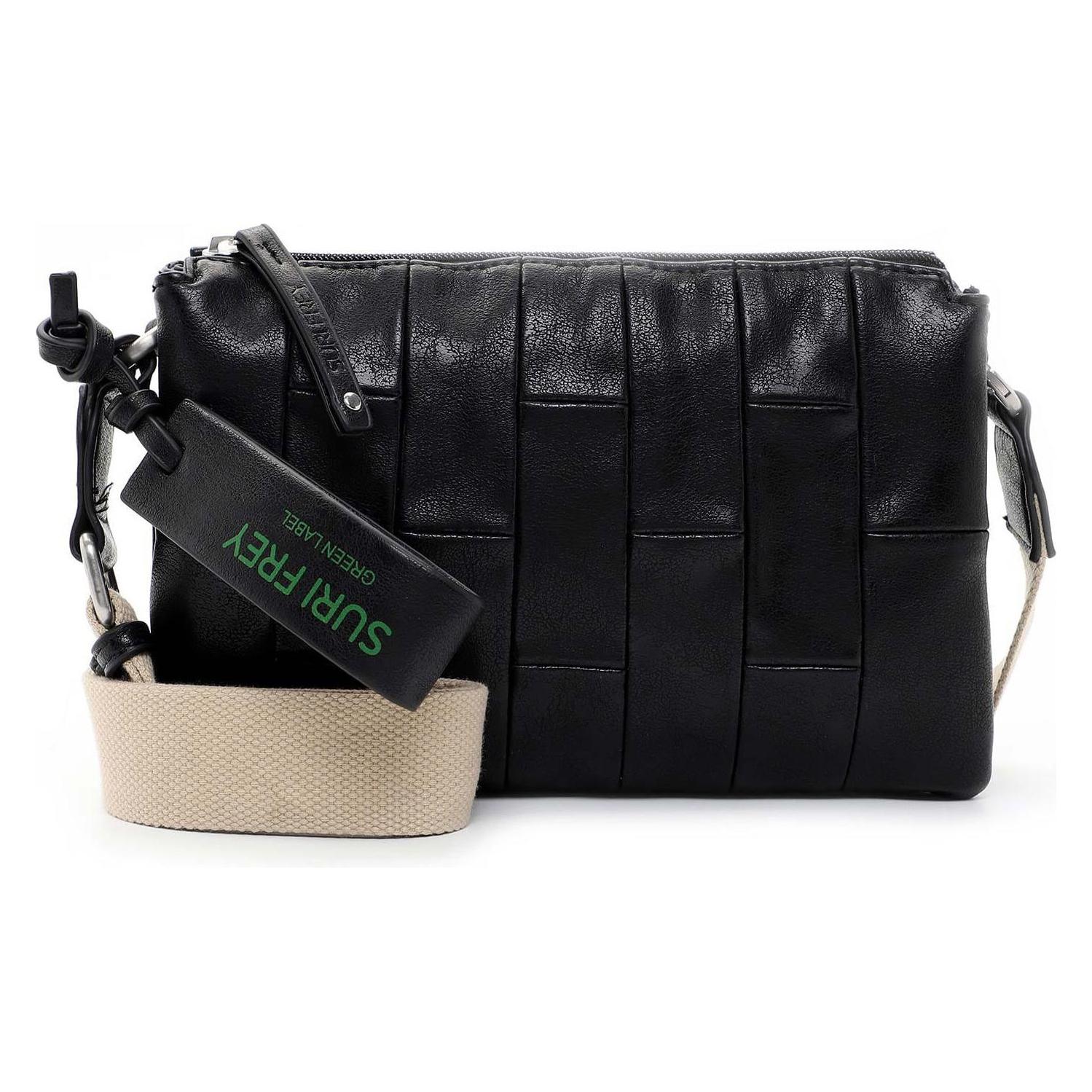 Suri Frey, Damen, Handtasche, Umhängetasche Suri Green Label - Tilly, Schwarz