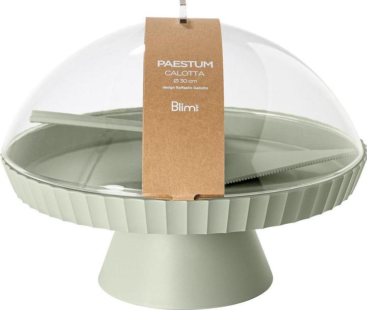 Actual product image Blim Plus Bowl on foot Agora with bonnet and cake lifter ø 30 cm