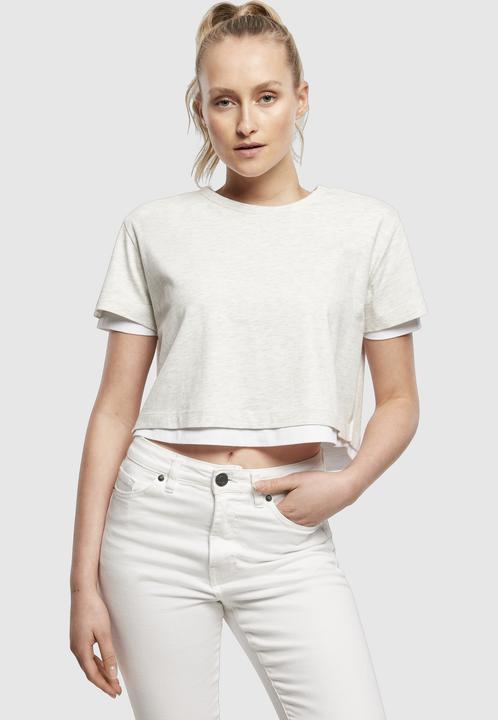 Produktbild Urban Classics Ladies Full Double Layered Tee (M)