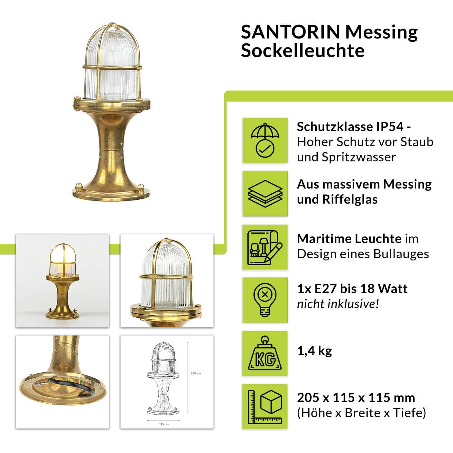 Thumbnail - Licht-Erlebnisse, Gartenbeleuchtung, Santorin (E27, IP54)