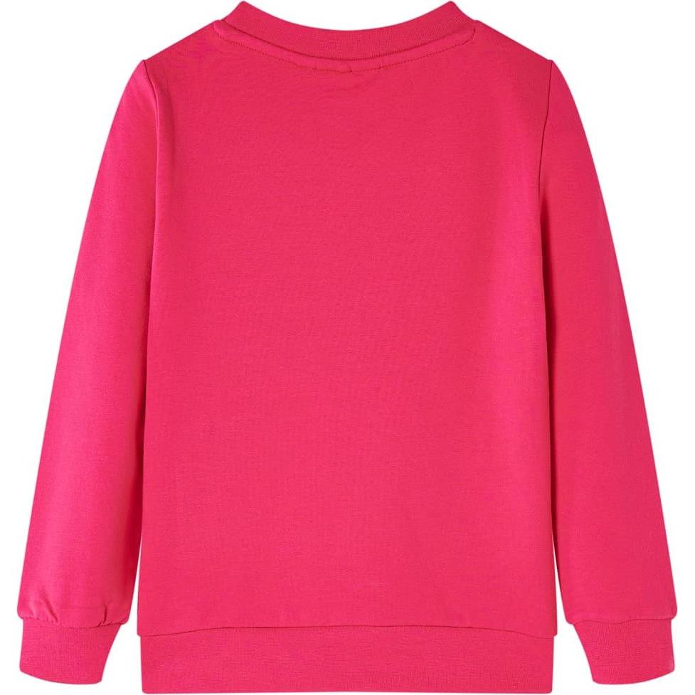 Thumbnail - VidaXL, Unisex, Pullover, Kinder-Sweatshirt Knallrosa 116,Material: 95 % Baumwolle. 5, Rosa, (116)