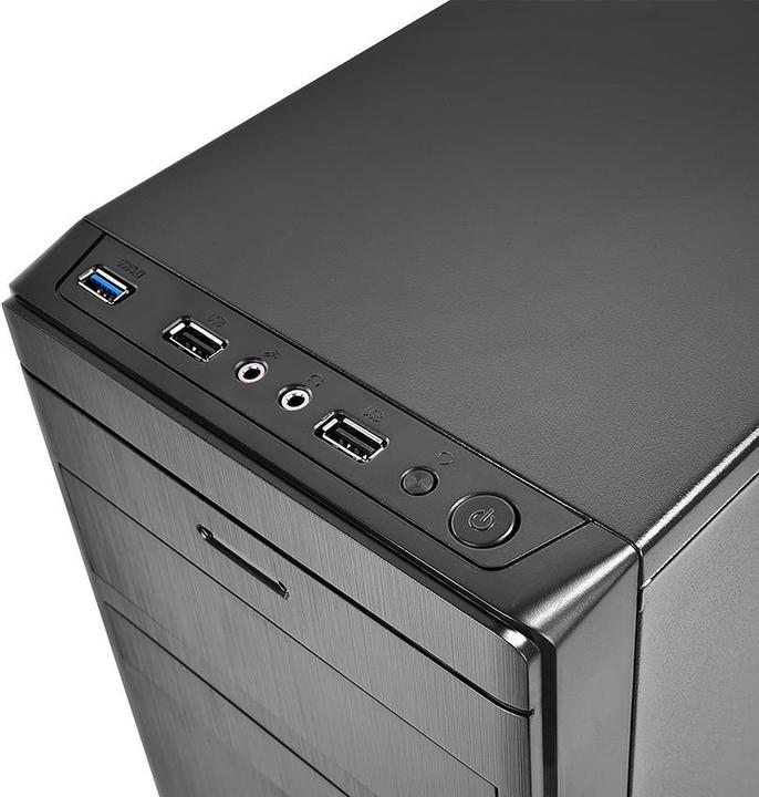 Actual product image Deepcool Wave V2 Juodas, Micro ATX, Power supply included No (mATX, Mini-ITX)