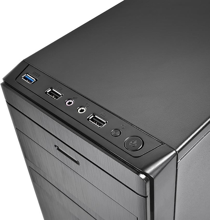 Actual product image Deepcool Wave V2 Juodas, Micro ATX, Power supply included No (mATX, Mini-ITX)