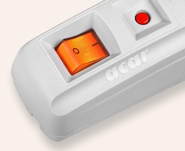 Produktbild HSK Acar F5 Verlängerungskabel 5 AC-Ausgänge Indoor/Outdoor (5 x, CEE 7/5, 5 m)