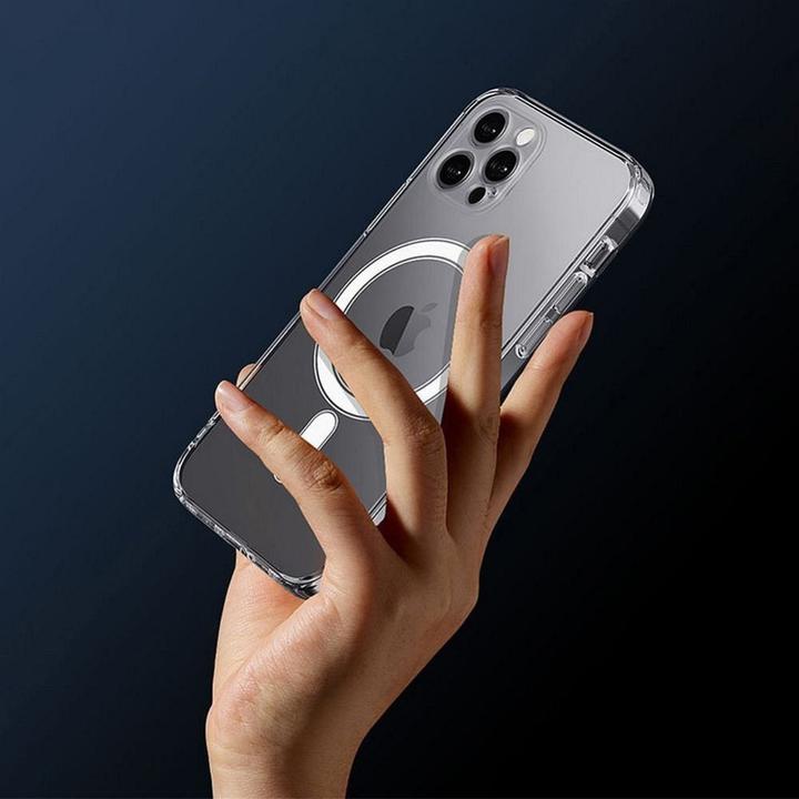 Produktbild OEM Back panel cover CLEAR MAG COVER case compatible with MagSafe for IPHONE 15 Pro transparent (Apple iPhone 15 Pro)