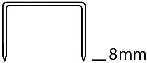 Produktbild Novus Heftklammern (1000 x)