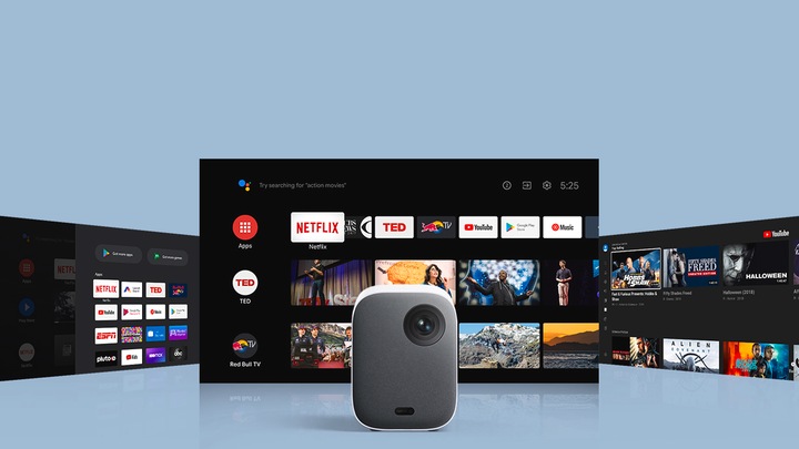 Actual product image Xiaomi Mi Smart Projector 2 (Full HD, 500 lm, 1.2:1)