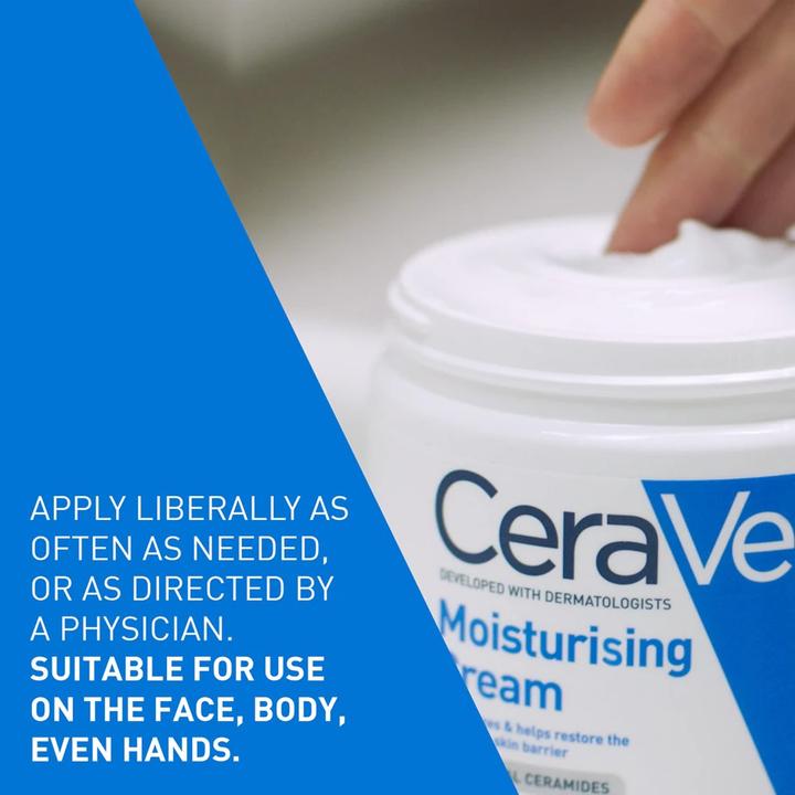 Actual product image CeraVe Moisturising cream (Body cream, 454 ml)