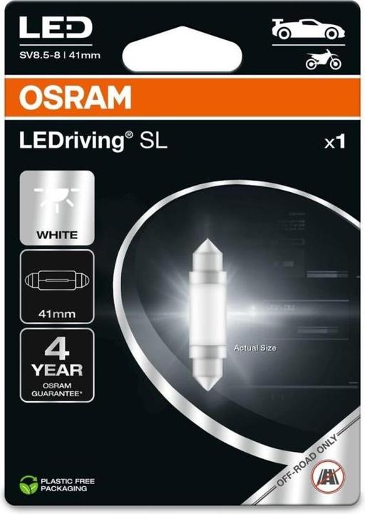 Produktbild Osram Soffittenlampe C5W 12V SV8.5-8 (C5W)