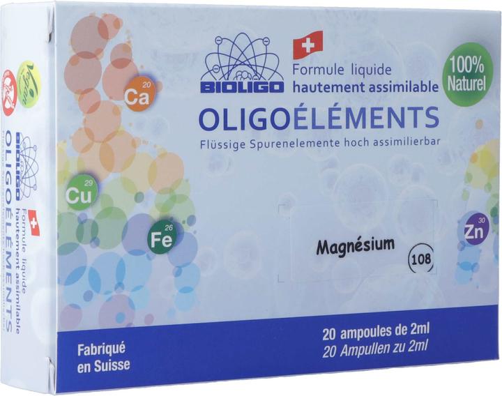 Immagine prodotto Bioligo Solvente di magnesio (20 Pezzo/i, Fiala, 104 g)