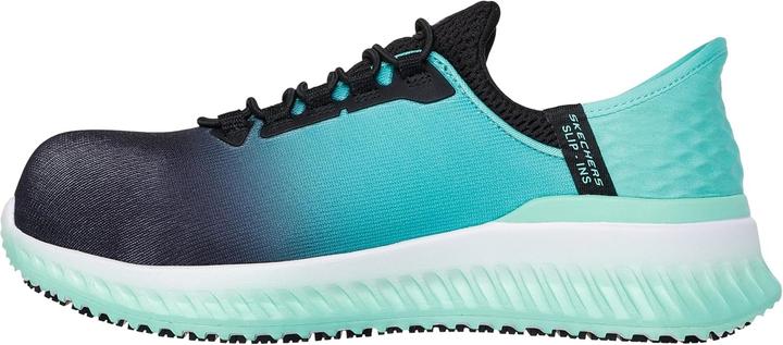 Produktbild Skechers S1 Work Slip-Ins teal Sicherheitshalbschuh (S1, 41)