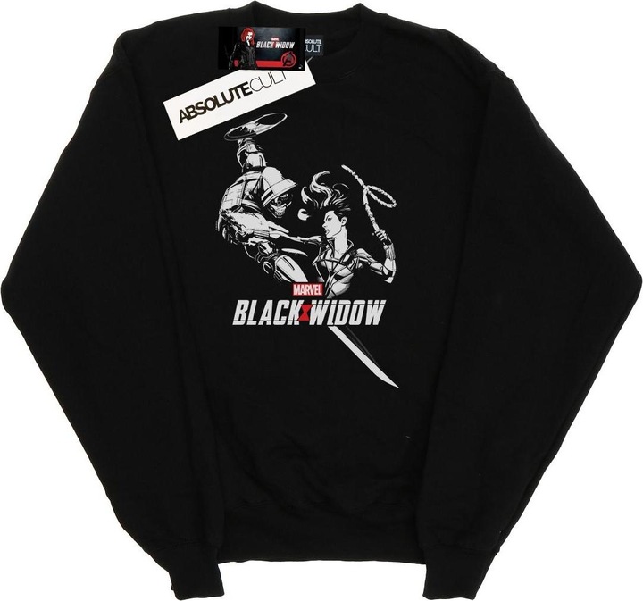 Produktbild Black Widow Movie Taskmaster Battle Sweatshirt Mädchen (140, 146)