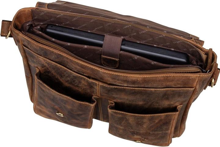 Immagine prodotto Greenburry Borsa per computer portatile Vintage 1541 Revolver Bag XL