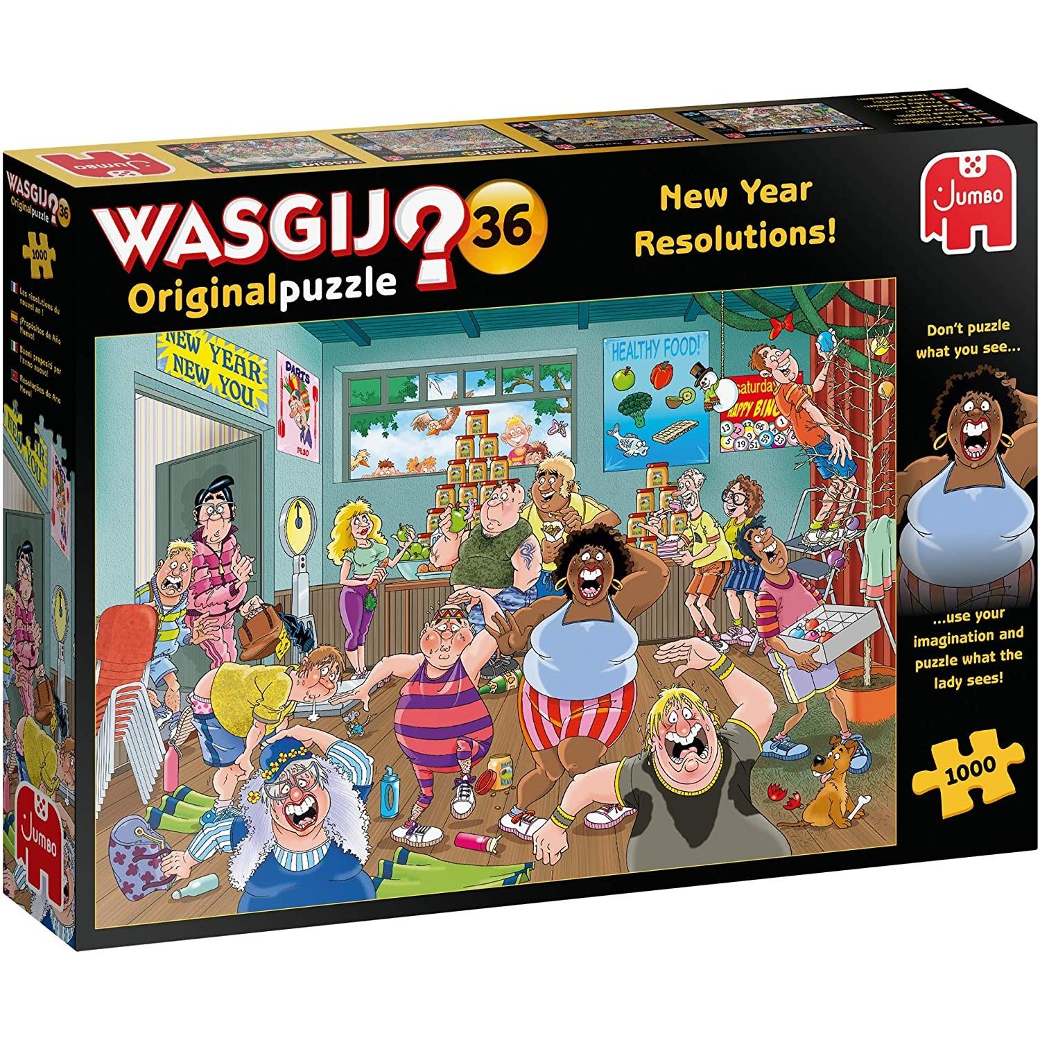 Jumbo WASGIJ Neujahrs Vorsätze! (1000 Teile)