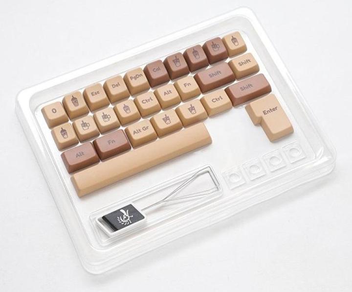 Actual product image Ducky Boba PBT Dye Sublimation Set