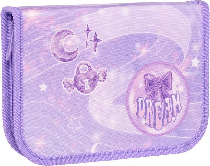 Produktbild Tiger Piórnik PENCIL CASE WITH SUPPL PURPLE DR 13X19X3