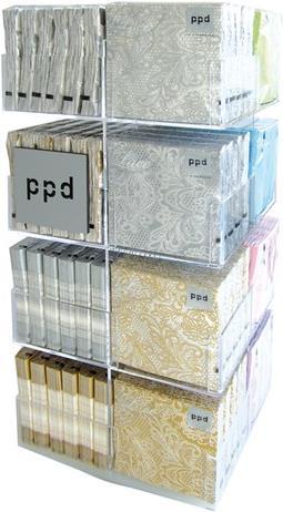 Actual product image Acrylic napkins counter display