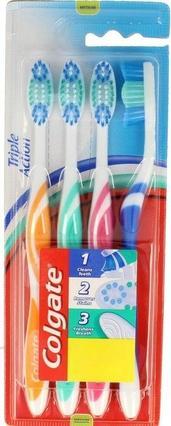 Actual product image Colgate Extra Clean Toothbrush 4-Pack (Soft, 4 x)