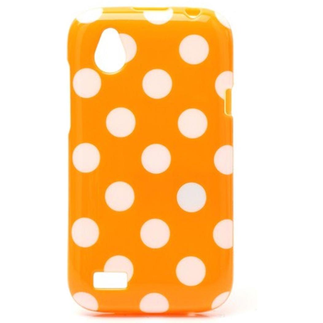 König Design Schutzhülle für Handy HTC Desire V T328w (HTC Desire V), Smartphone Hülle, Orange