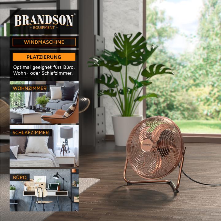 Image du produit Brandson Machine à vent style rétro (55 dB)