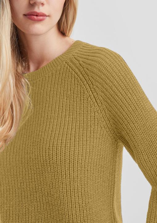 Produktbild S.Oliver Strickpullover Melierter Strickpullover mit Raglanärmeln (XL)