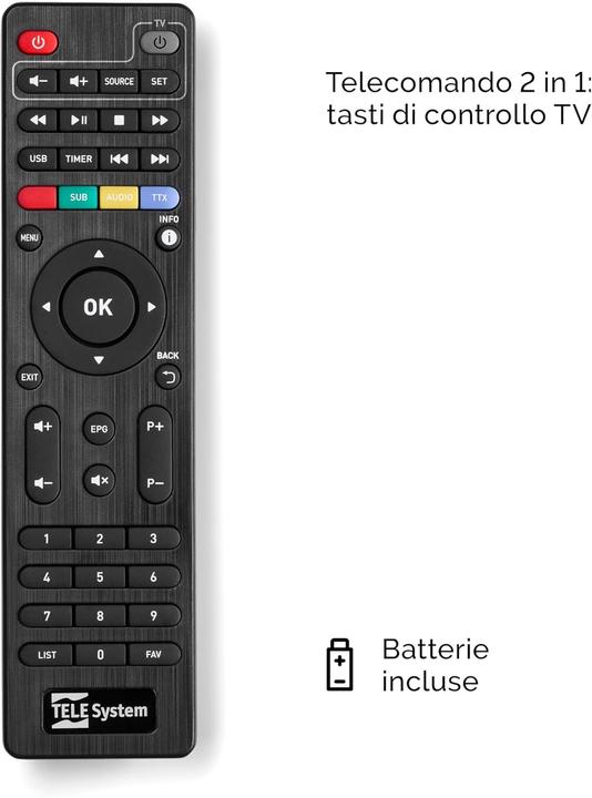 Produktbild Telesystem 58010100 (DVB-S, DVB-S2)