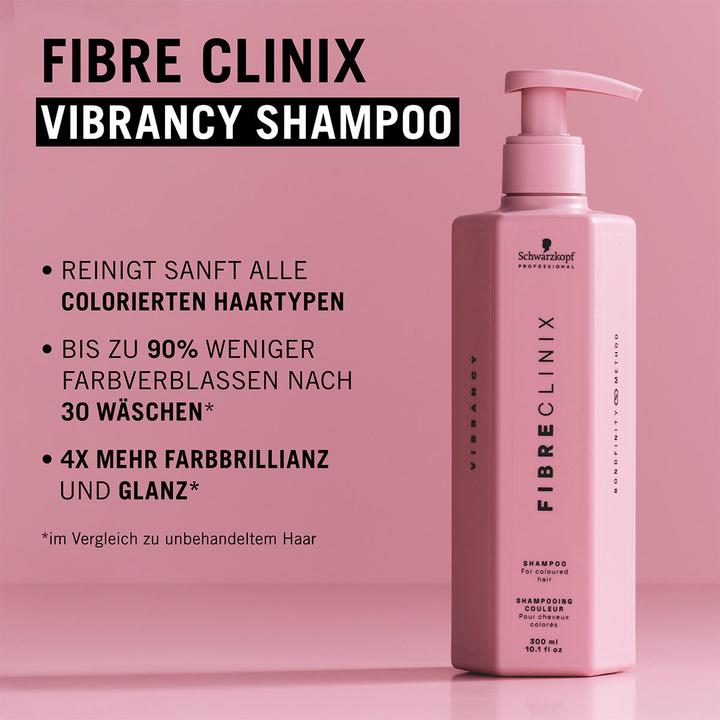 Produktbild Schwarzkopf Fibre Clinix - Vibrancy Shampoo (300 ml, Flüssiges Shampoo)
