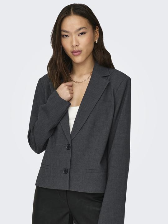 Actual product image Only Shortened lapel collar blazer blazer (40)