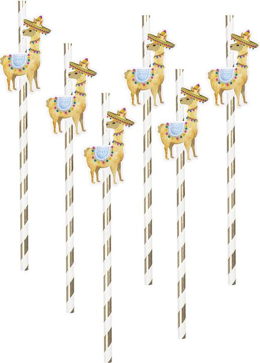 Immagine prodotto Boland Lama Hawaii Trinkhalme (6x)