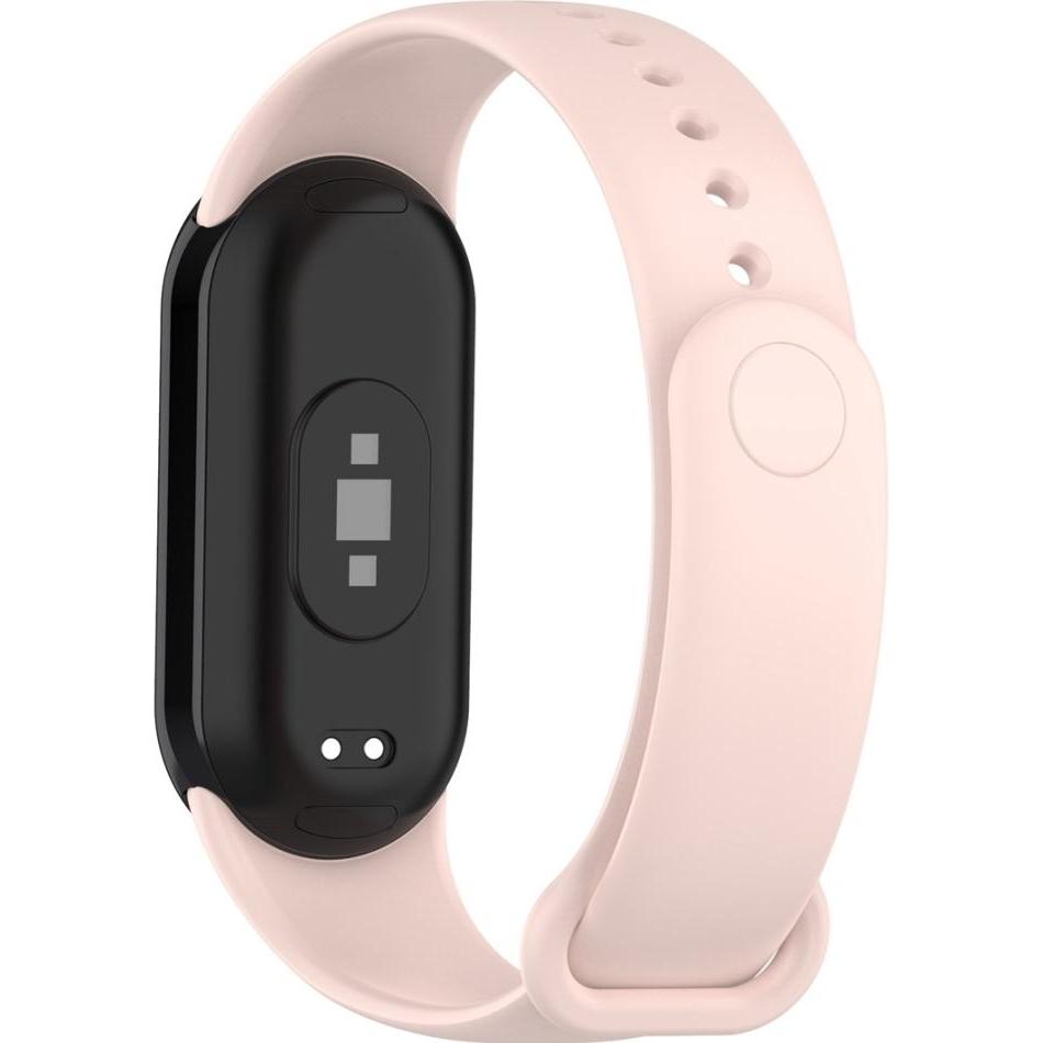 Thumbnail - Screenguard Silicone Strap Ersatzarmband (Silikon, Xiaomi Smart Band 9), Uhrenarmband, Rosa