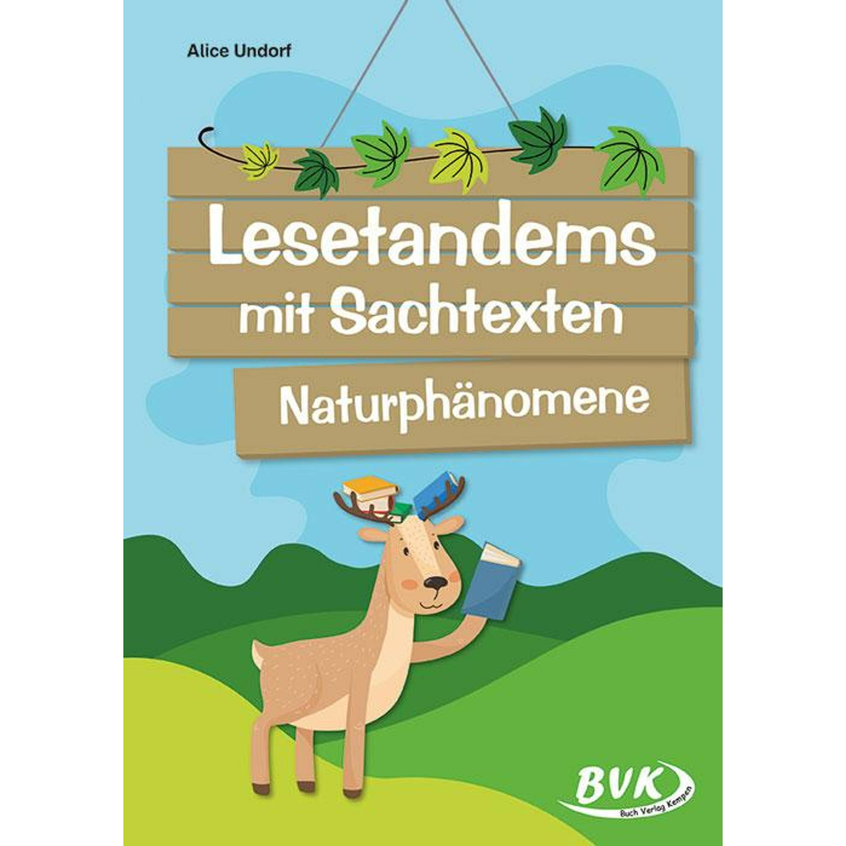 Lesetandems mit Sachtexten - Naturphänomene, Schulbücher von Alice Undorf