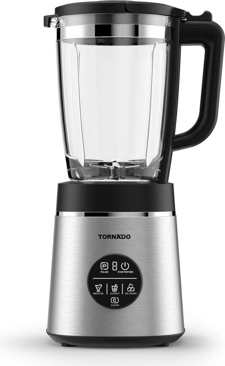 Produktbild Tornado Blender 1400W, Smoothie Maker, 1.75L Glass Jar, Stainless Steel (1400 W)