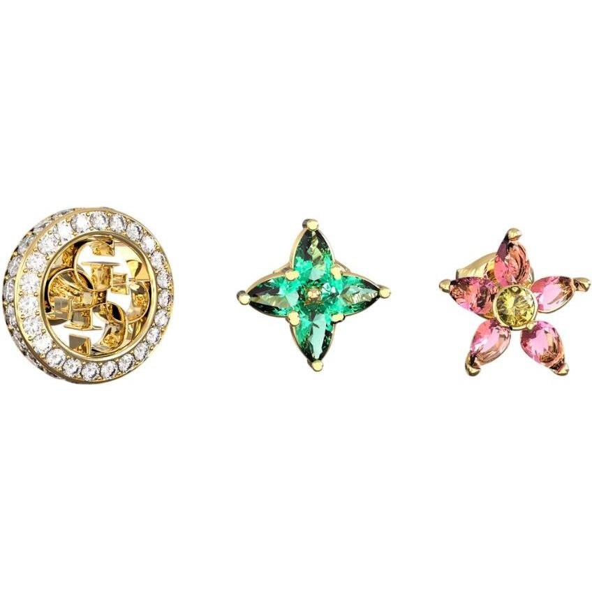 Guess, Orecchini, Charming Secret Garden Ohrring-Set (3 Ohrringe) JUBE06038JWYGMCT/U