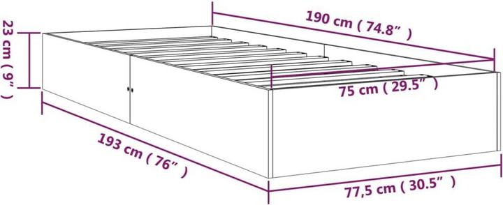 Immagine prodotto VidaXL Lubbert (75 x 190 cm)