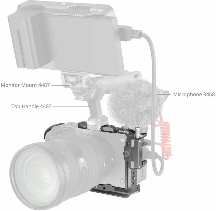 Productafbeelding SmallRig HawkLock kooiset met snelsluiting (Kooi)