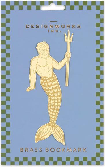 Image du produit Designworks Brass Bookmark - Poseidon