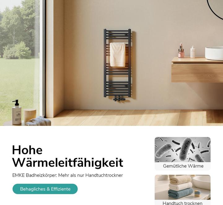 Produktbild Emke Elektrischer Badheizkörper