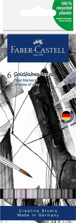 Image du produit Faber-Castell GOFA AQUA DUAL MARKER - marqueur de colorant (6x)