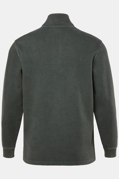 Produktbild JP1880 Troyer, Sweat mit Struktur, Zippkragen (7XL)