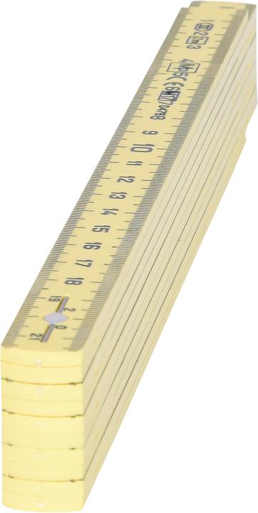 Actual product image KS Tools Plastic folding ruler (2 m)
