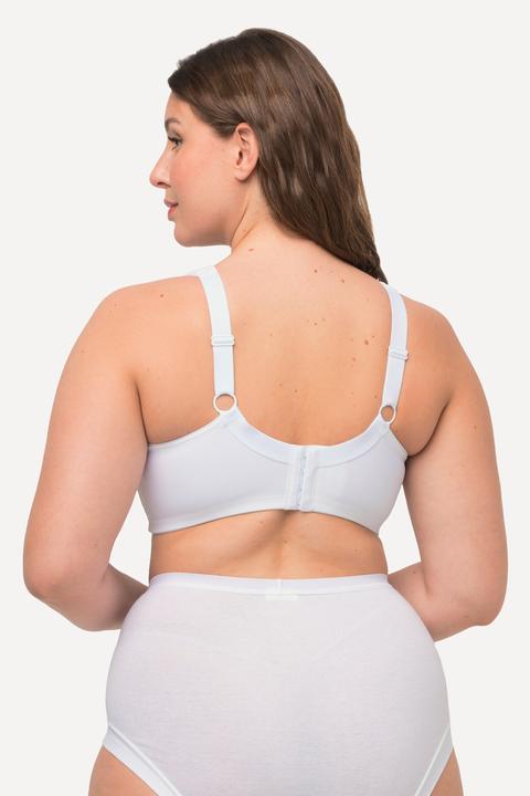 Immagine prodotto Ulla Popken Reggiseni di microfibra in confezione doppia con coppe preformate e senza ferretto (Confezione da 2, 105 E)