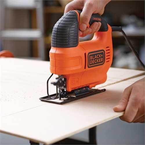 Produktbild Black & Decker KS701EK 520W Elektronik-Pendelhubstichsäge (AC, 520 W, 230 V, 7 cm, 3000 SPM, 1,5 cm)
